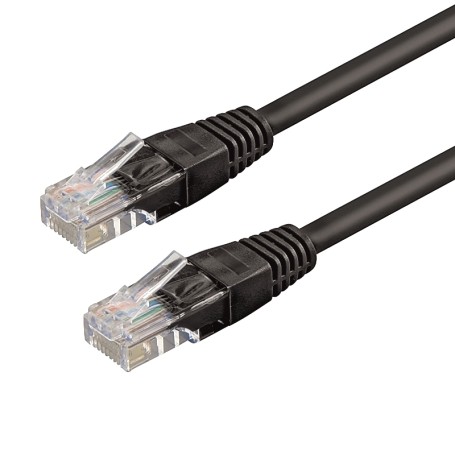 WP WPC-PAT-6U020BL cavo di rete Nero 2 m Cat6 U/UTP (UTP) (WPC-PAT-6U020BL)