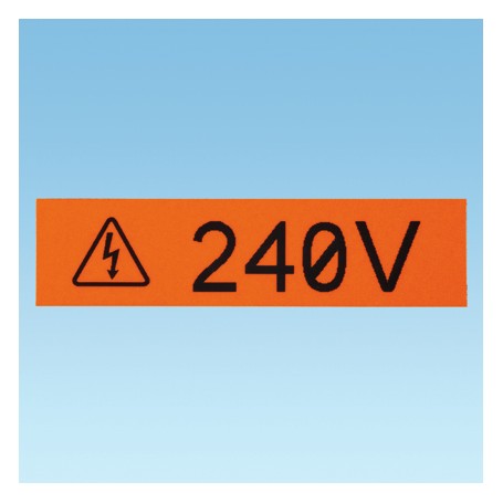 Panduit T100X000VXC-BK nastro adesivo da cancelleria 7,6 m Nero, Giallo 1 pz (T100X000VXC-BK)