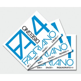 Fabriano Blocco FA/4 20 Fogli 24x33 cm riquadrato (05201597S)