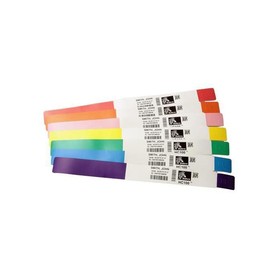 Zebra Z-Band UltraSoft Verde, Bianco Braccialetti da ospedale (10015355-GK)