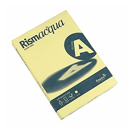 Favini Rismacqua carta inkjet A4 (210x297 mm) 50 fogli Giallo (A692544)