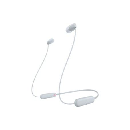 Sony WI-C100 Auricolare Wireless In-ear Musica e Chiamate Bluetooth Bianco (WIC100W.CE7)