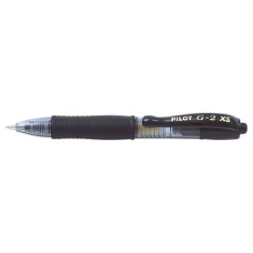 Pilot G-2 Pixie Penna in gel retrattile Medio Nero 1 pz (001410)
