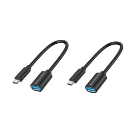USB-C TO USB-A OTG ADAPTER 2-PACK (ABBY11B) USB-C TO USB-A OTG ADAPTER 2-PACK (ABBY11B)