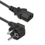 Vultech ALIM15 cavo di alimentazione Nero 1,5 m CEE7/7 Accoppiatore C13 (ALIM15)