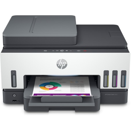 HP Smart Tank Stampante multifunzione 7605, Stampa, copia, scansione, fax, ADF e wireless, ADF da 35 fogli, scansione v (28C02A)