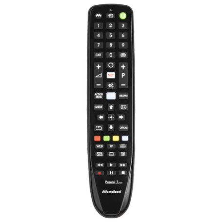 Meliconi Gumbody Personal 3 plus telecomando IR Wireless TV Pulsanti (806074)