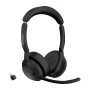 Jabra Evolve2 55 Auricolare Wireless A Padiglione Ufficio Bluetooth Base di ricarica Nero (25599-999-899)