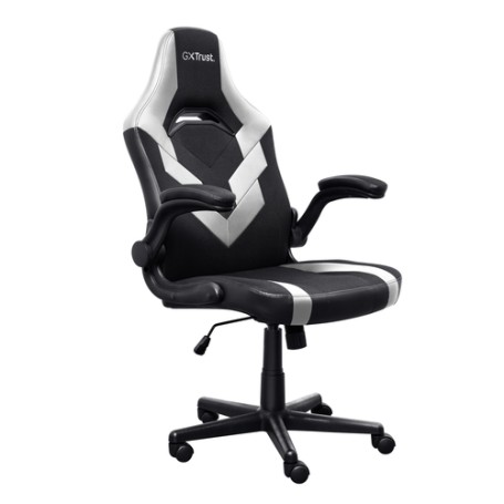 Trust GXT 703W RIYE Sedia per gaming universale Nero, Bianco (25130)
