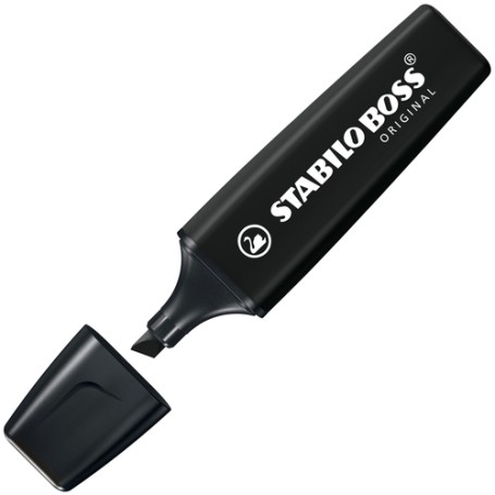 STABILO BOSS ORIGINAL evidenziatore 1 pz Punta smussata Nero (70/46)
