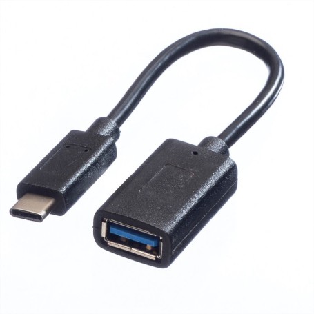 Value 11.99.9030 cavo USB 0,15 m USB 3.2 Gen 1 (3.1 Gen 1) USB C USB A (RO11.99.9030)