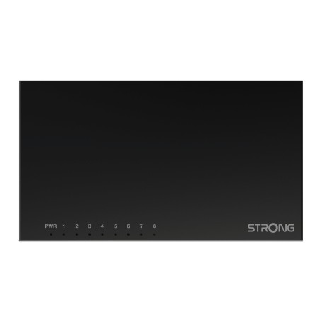 Strong SW8000M switch di rete Gigabit Ethernet (10/100/1000) Nero (SW8000M)