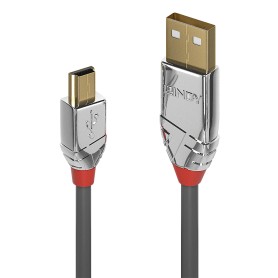 Lindy 36634 cavo USB 5 m USB 2.0 USB A Mini-USB B Grigio (36634) Lindy 36634 cavo USB 5 m USB 2.0 USB A Mini-USB B Grigio (36634)