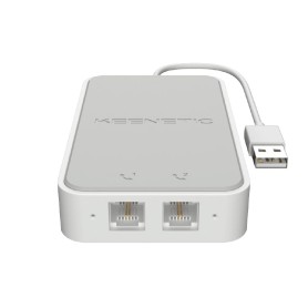 KEENETIC LINEAR (KN-3110), ADATTATORE VOIP 2 PORTE FXS RJ11, COMPATIBILE CON TUTTI GLI OPERATORI (KN-3110-01EN)