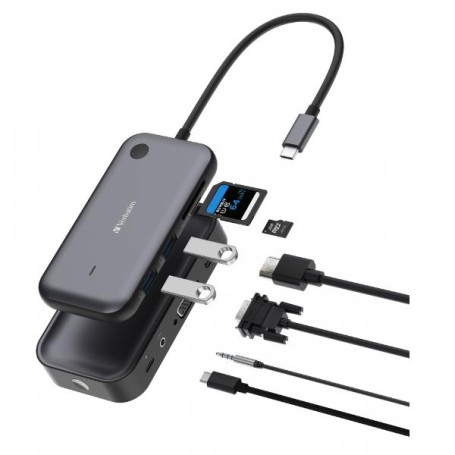 VERBATIM SHARE MY SCREEN USB-C WIRELESS ADAP 1080P (32146)