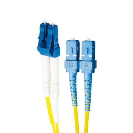 Brand-Rex HOPLC008020SC203 cavo InfiniBand e in fibra ottica 2 m 2x LC 2x SC Giallo