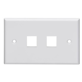 Leviton 41070-2WS presa energia RJ-45 Bianco