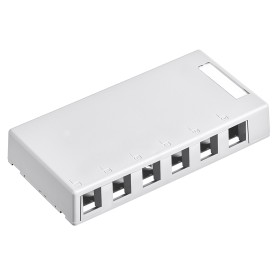 Leviton 41089-6WP presa energia RJ-45 Bianco