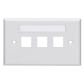 Leviton 42070-3WS presa energia RJ-45 Bianco