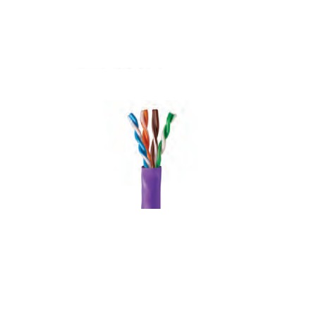 Leviton C6U-ECA-B305VT4 cavo di rete Viola 305 m Cat6 U/UTP (UTP) (C6U-Eca-B305VT4)