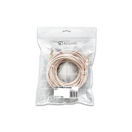 Atlantis Land P019-LN_6A-U-XC cavo di rete 10 m Cat6a U/UTP (UTP)