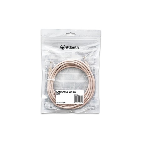 Atlantis Land P019-LN_6A-U-3C cavo di rete 3 m Cat6a U/UTP (UTP)
