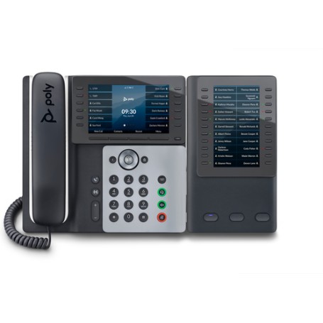 POLY Telefono IP Edge E500 abilitato per PoE (82M94AA)