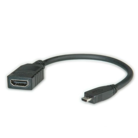 ADATTATORE MICRO HDMI-HDMI M/F 4K 30HZ 3D (11.99.5584)