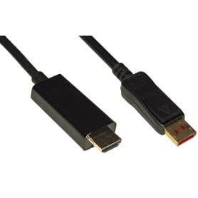 CAVO DP-HDMI 2MT M/M DISPLAYPORT 1.4-HDMI 2.0 4KX2K 60HZ 18GBPS HDR (LKCDPH1422)