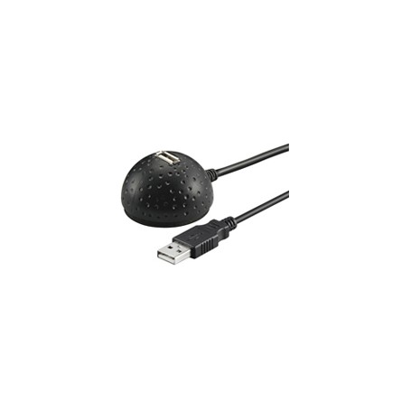 Goobay USB Verl AA 150 MA. HiSpeed 2.0 1.5m cavo USB 1,5 m USB A Nero (68913)