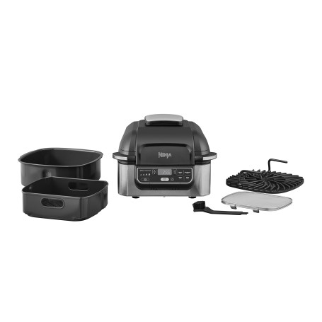 Foodi Grill & Heiluftfritteuse AG301EU (schwarz, 1.750 Watt, Korb 5,7 Liter)