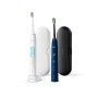 Sonicare Protective-Clean Duo HX6851/34, Elektrische Zahnbrste (dunkelblau/mint, inkl. 2. Handstck) (019A420)
