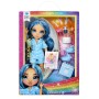 Rainbow High Junior High PJ Party Fashion Doll- Skyler (Blue) (530947-EUC)