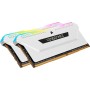DIMM 16 GB DDR4-3200 (2x 8 GB) Dual-Kit (wei, CMH16GX4M2E3200C16W, Vengeance RGB PRO SL, INTEL XMP)