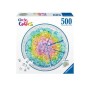 Puzzle Circle of Colors Rainbow Cake (Teile: 500) (17349)