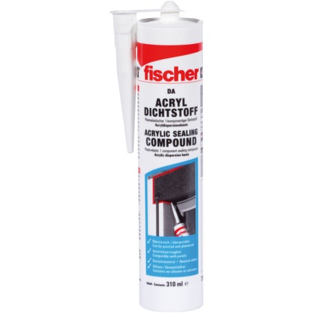 Acryldichtstoff DA W 310ml (wei) (053110)