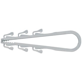 Leitungsschlaufe Steckfix SF plus LS 3/13 (hellgrau, 100 Stck) (058155)