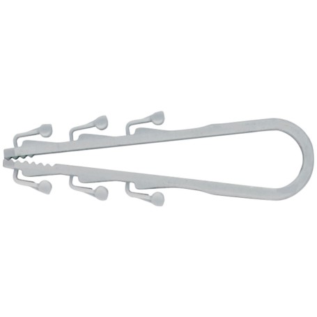 Leitungsschlaufe Steckfix SF plus LS 3/13 (hellgrau, 100 Stck) (058155)