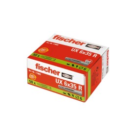Universaldbel UX 6x35 R (hellgrau, 50 Stck) (77889)