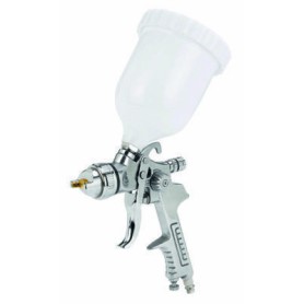 Farbspritzpistole Profi mit Fliebecher (silber) (4133030)
