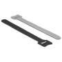Klett-Kabelbinder 150mm x 12mm (schwarz, 10 Stck) (18686)