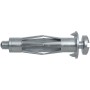 Hohlraum-Metalldbel HM 4x46 S B (silber, 20 Stck, mit Schraube) (518729)