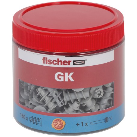 Gipskartondbel GK (hellgrau, 160 Stck) (531028)