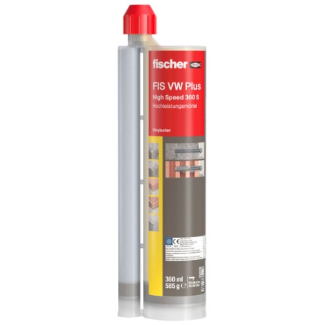 Hochleistungsmrtel FIS VW Plus High Speed 360 S (grau, 360ml, 1 Kartusche) (558759)