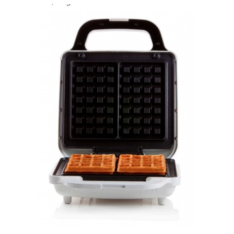 Tasty Waffle XL (wei/edelstahl, 900 Watt) (DO9222W)
