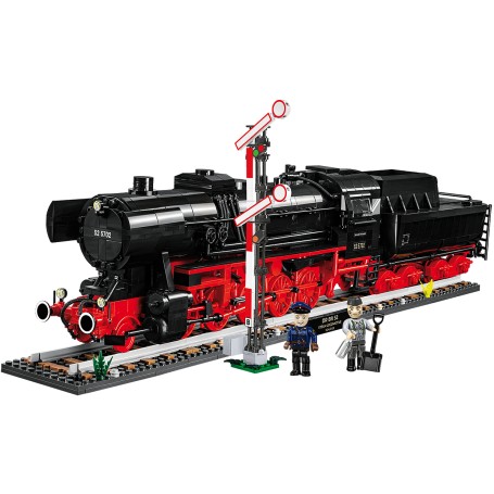 DR BR 52 Steam Locomotive & Railway Semaphore (Mastab 1:35) (COBI-6287)