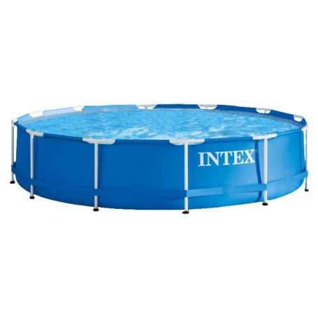 Frame Pool Set Rondo,  366cm x 76cm (blau, Kartuschenfilteranlage ECO 604G) (128212GN)