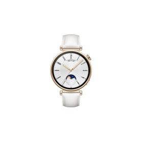 Watch GT4 41mm (Aurora-B19L) (gold/wei, wei-braunes Lederarmband) (40-56-6072)