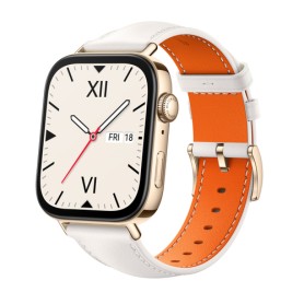 Watch Fit 3 (Solo-B19V) (gold/wei, Leder-Armband in wei) (55020CEH)
