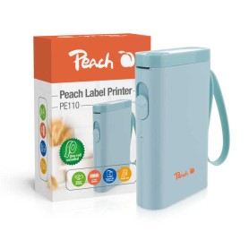 Peach PE110 stampante per etichette (CD) Termica diretta 203 x 203 DPI 60 mm/s Wireless Bluetooth (PE110-bl)